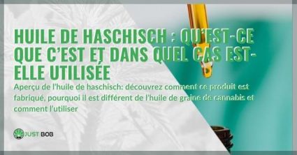 qu’est-ce que l'huile de haschisch