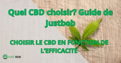 Quel CBD choisir? Guide de Justbob